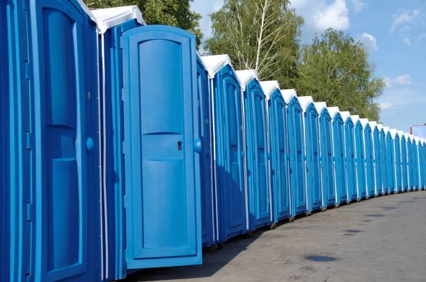 Porta potty delivery and setup in New Ulm, MN